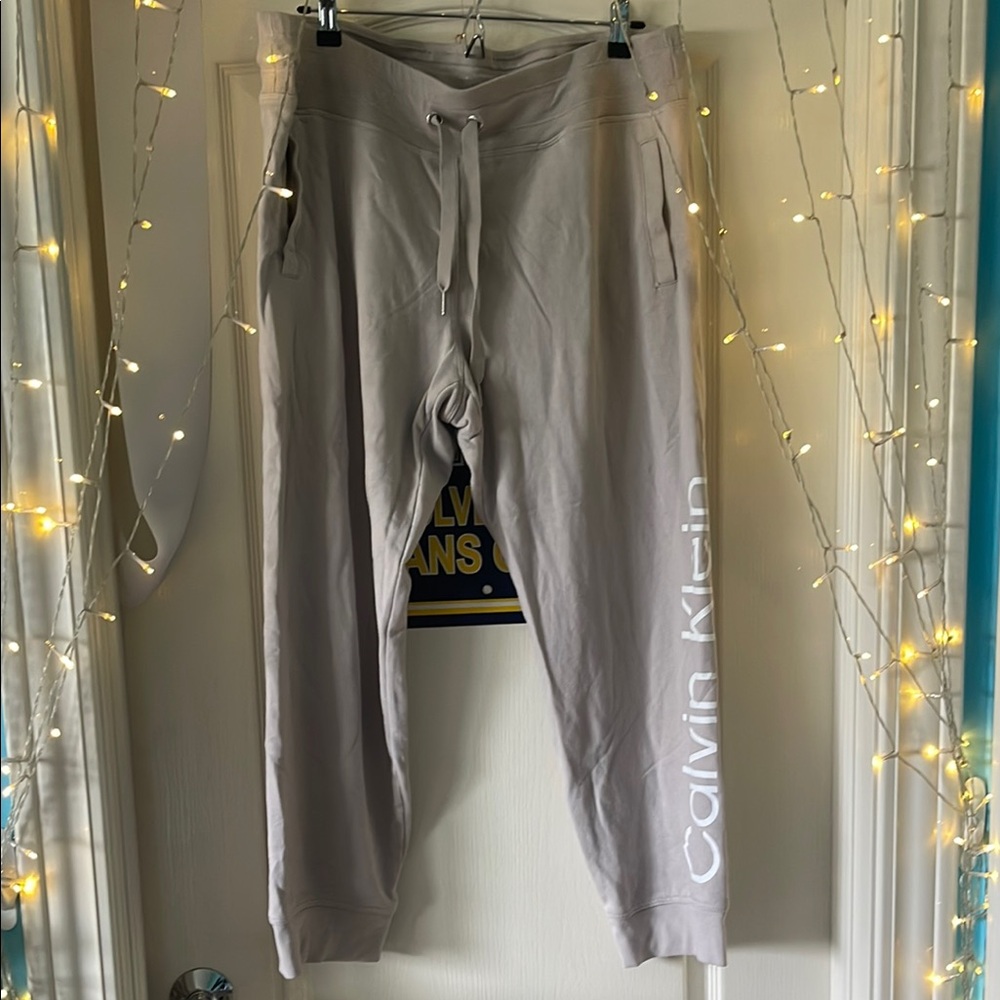 Calvin Klein  Jogger Sweatpants with Side Logo